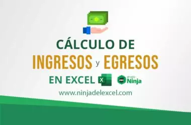 Cálcular Ingresos y Egresos en Excel (Download)