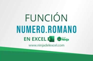 Cómo Usar la Función NUMERO.ROMANO en Excel