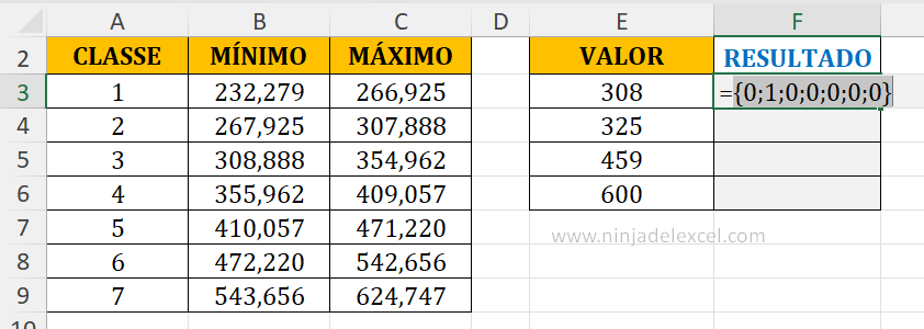 Números Entre un Rango Inicial y Final en Excel tutorial