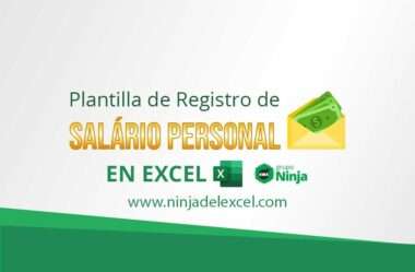 Plantilla de Registro de Salário Personal en Excel (Download)