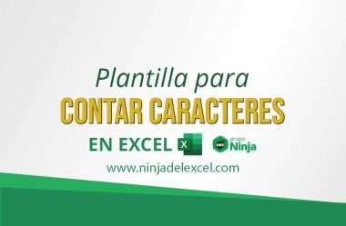 Plantilla Para Contar Caracteres en Excel