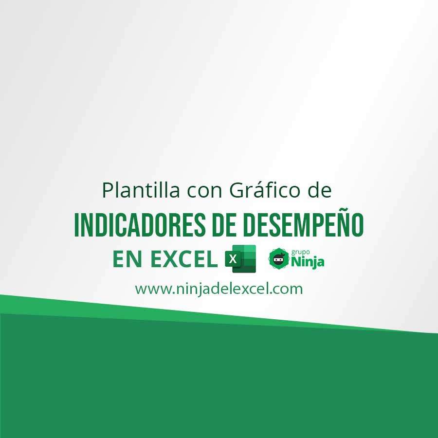 Plantilla Con Gr Fico De Indicadores De Desempe O En Excel Ninja Del