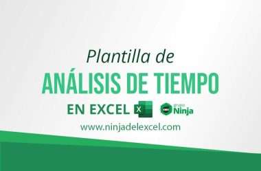 Plantilla de Análisis de Tiempo en Excel