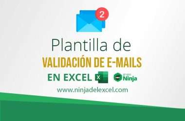 Plantilla de Validación de E-mails en Excel