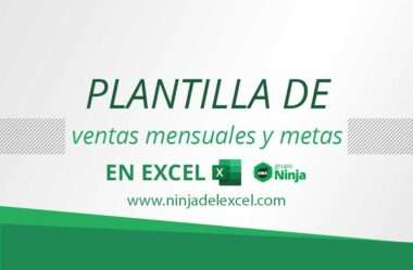 Plantilla de Ventas Mensuales y Metas en Excel (Download)