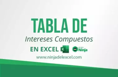 Tabla de Intereses Compuestos en Excel Para Download