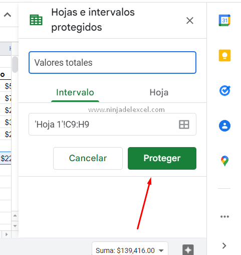 Cómo Bloquear Celdas en Google Sheets tutorial