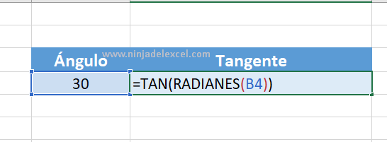 Función TAN en Excel Como Calcular la Tangente paso a paso