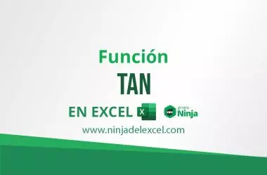 Función TAN en Excel: Como Calcular la Tangente