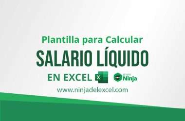 Plantilla para Calcular Salario Líquido en Excel