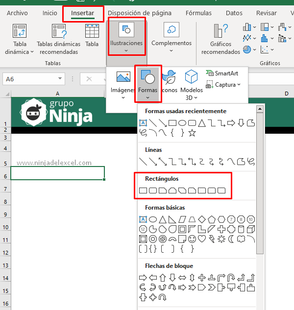 Crear Botón con Hipervínculo en Excel paso a paso