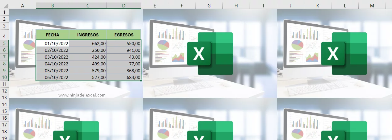Cómo Agregar o Quitar un Fondo en Excel muy facil y rapido