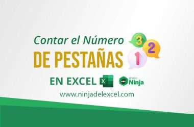 Cómo Contar Número de Pestañas en Excel