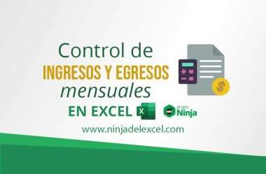 Control de Ingresos y Egresos Mensuales en Excel