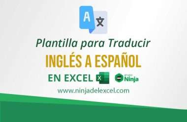 Plantilla Para Traducir Inglés a Español en Excel