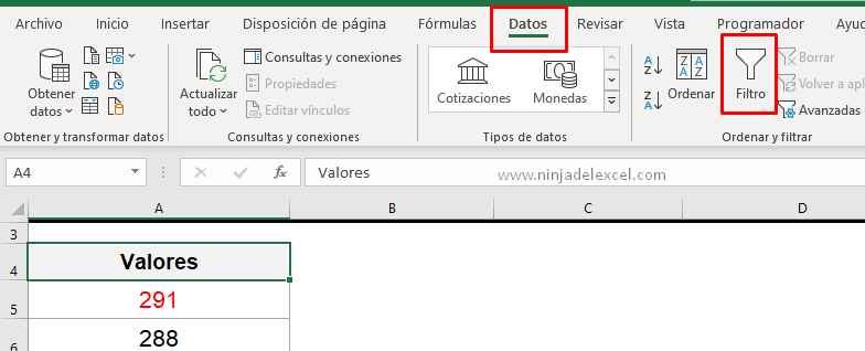 Como Filtrar por Color de Fuente en Excel paso a paso