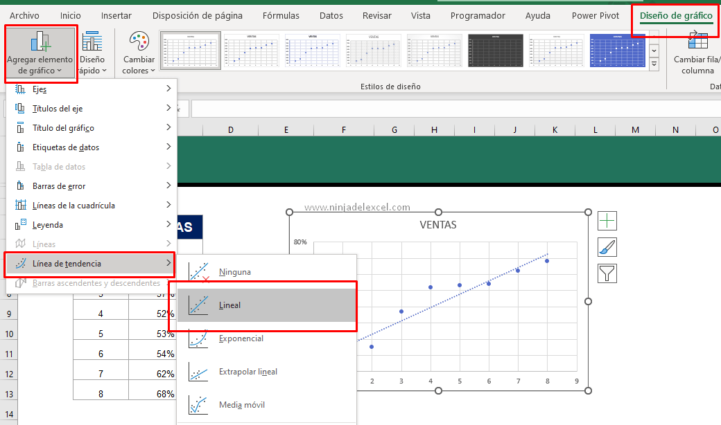 Cómo Hacer una Regresión Lineal en Excel tutorial paso a paso