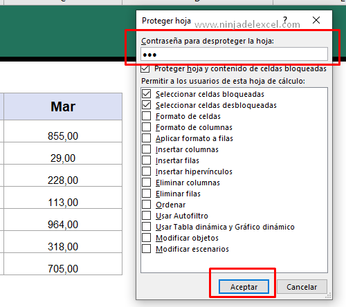 Cómo Bloquear Celdas Seleccionadas en Excel tutorial paso a paso