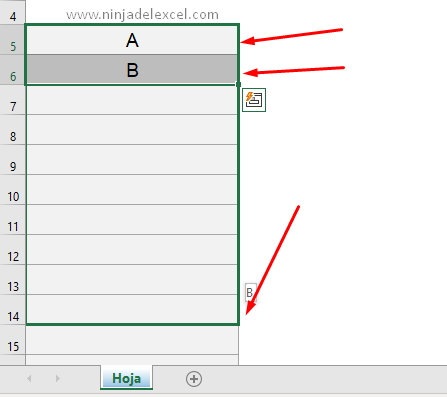 Cómo Hacer Autorrelleno con Alfabeto en Excel tutorial paso a paso