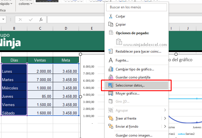 Cómo Hacer un Gráfico Sinusoidal en Excel tutorial facil y sencillo