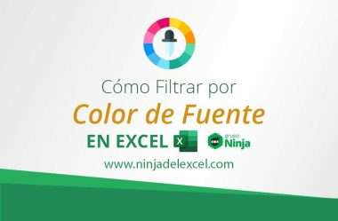 Cómo Filtrar por Color de Fuente en Excel