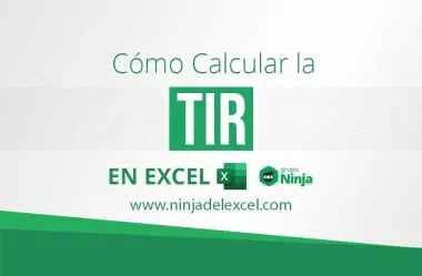 Cómo Calcular la TIR en Excel