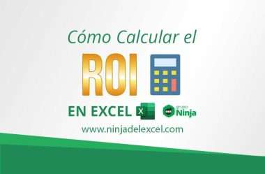 Cómo calcular el ROI en Excel