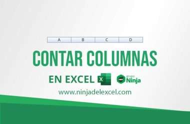 Cómo Contar columnas en Excel