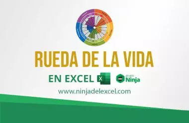 Cómo hacer la rueda de la vida en Excel