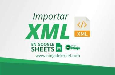Cómo Importar XML en Google Sheets