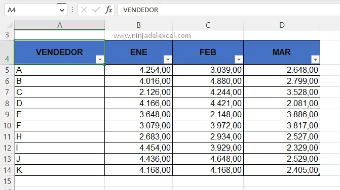 Deshacer Tabla Formateada en Excel curso de excel completo