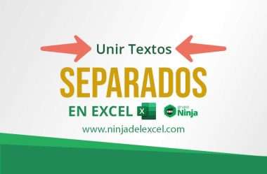 Unir Textos Separados en Excel
