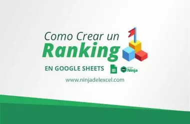 Como Crear un Ranking en Google Sheets