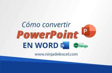 Cómo Convertir PowerPoint a Word