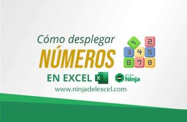 Cómo Desplegar Números en Excel