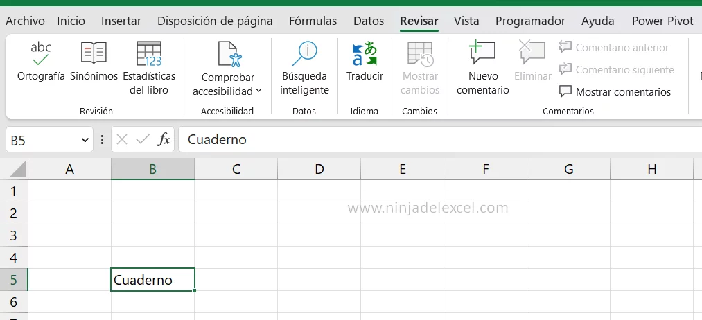 Cómo usar Búsquedas Inteligentes en Excel
