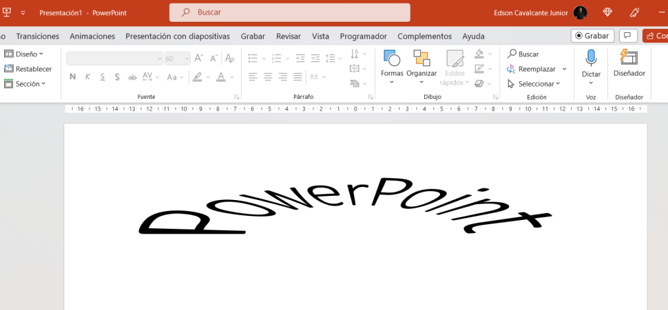 Como Curvar Texto En Powerpoint Ninja Del Excel 7155