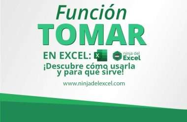 Función TOMAR en Excel: ¡Descubre cómo usarla y para qué sirve!