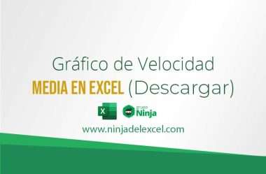 Gráfico de Velocidad Media en Excel (Descargar)