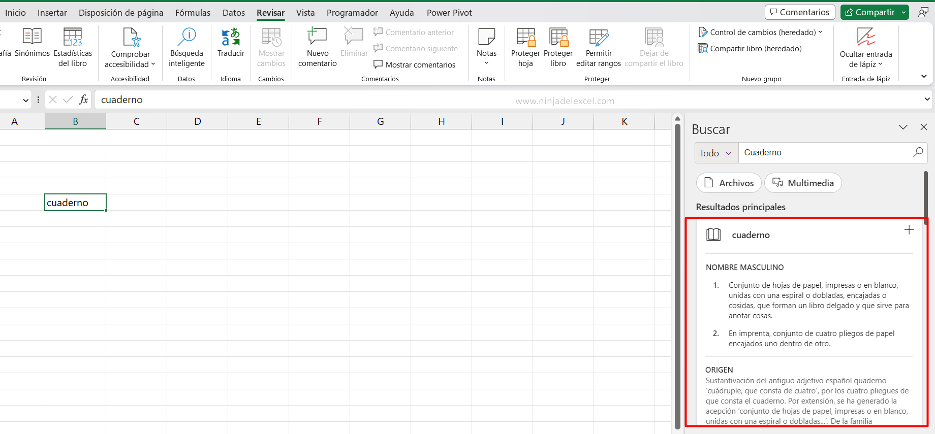 Hacer Búsquedas Inteligentes en Excel