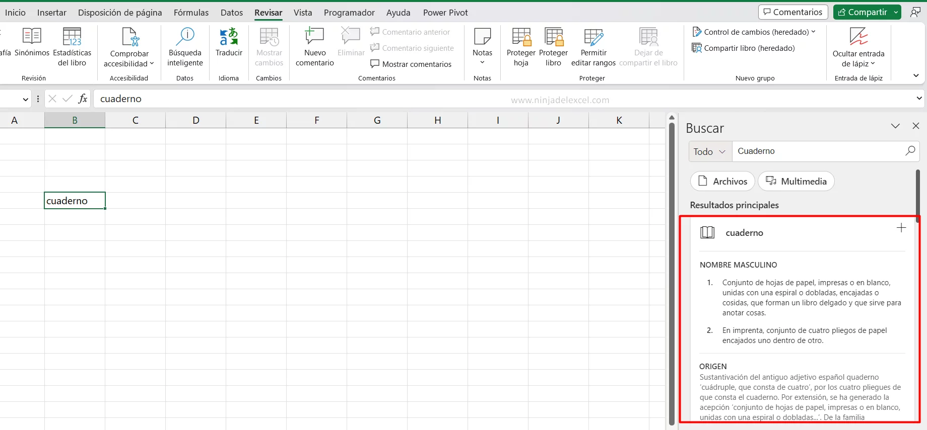Hacer Búsquedas Inteligentes en Excel