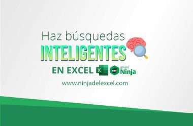 Haz Búsquedas Inteligentes en Excel