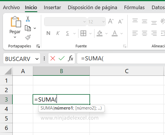 Lista de Funciones de Excel que No Aparecen