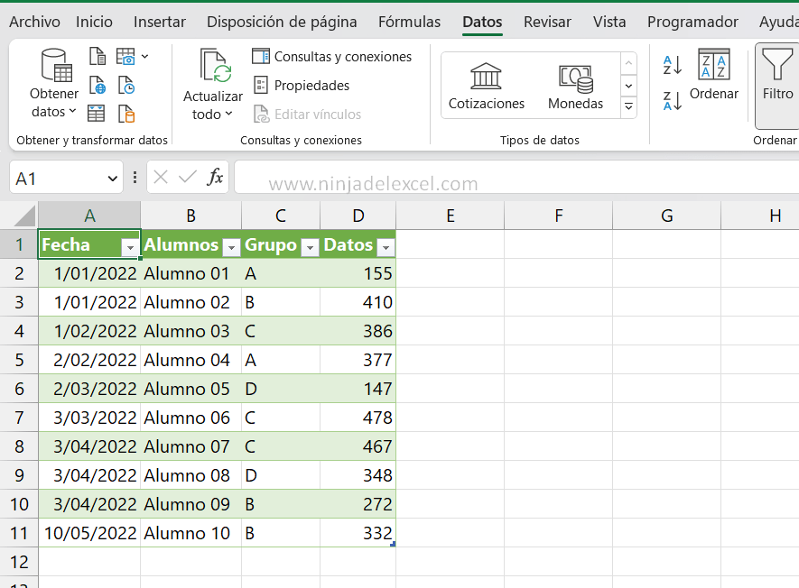 Mostrar la Ventana de Consultas y Conexiones en Excel