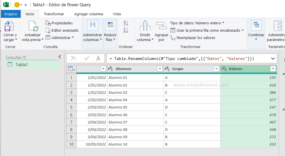 Crear Referencias de Consulta en Power Query - Ninja del Excel