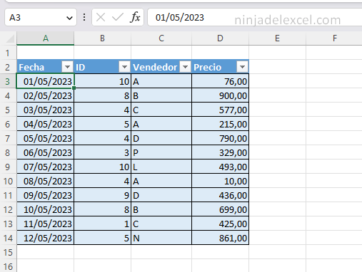 Como Imprimir Filas y Columnas en Excel