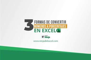 3 Formas de Convertir Números a Porcentajes en Excel