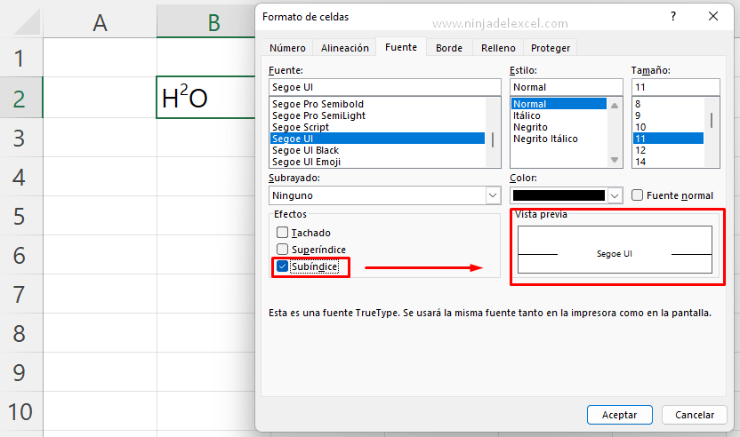 Aprenda Cómo Insertar H2O en Excel