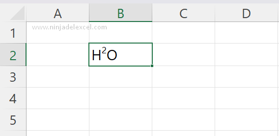 Aprende Cómo Insertar H2O en Excel