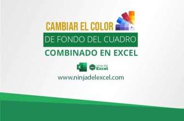 Cambiar el Color de Fondo del Cuadro Combinado en Excel